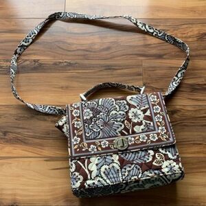 Vera Bradley rare multicolored floral mini satchel